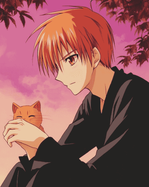 Anime Kyo Sohma Diamond Painting