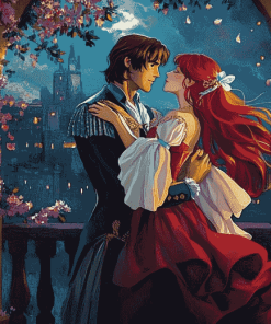 Anime Romance Romeo Juliet Diamond Painting