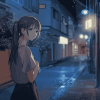 Anime Streets Adventure Diamond Painting