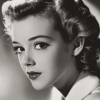 Anne Shirley Black and White Diamond Painting