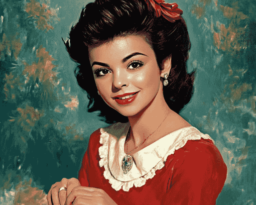 Annette Funicello Actress Diamond Painting