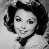 Annette Funicello in Black and White Diamond Painting