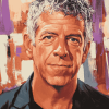 Anthony Bourdain Celebrity Diamond Painting