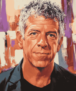 Anthony Bourdain Celebrity Diamond Painting