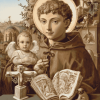 Anthony of Padua Vintage Diamond Painting