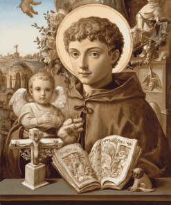 Anthony of Padua Vintage Diamond Painting