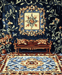 Antique Diamond Carpet Diamond Painting