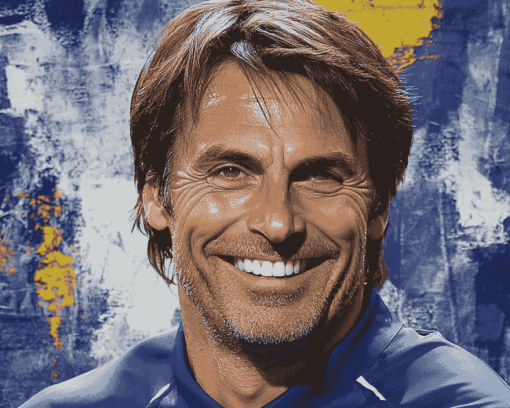 Antonio Conte Famous Footballer Diamond Painting