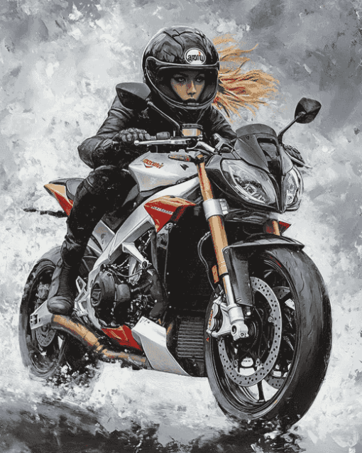 Aprilia Motorcycle Diamond Painting