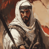 Arab Warriors Vintage Diamond Painting