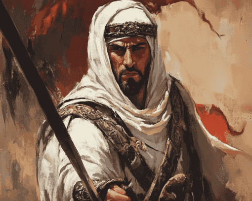 Arab Warriors Vintage Diamond Painting