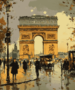 Arc Of Triomphe Paris Diamond Painting