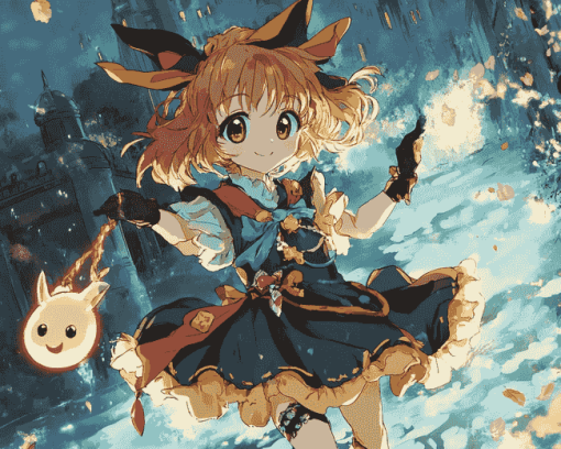 Arle Nadja Anime Diamond Painting