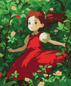 Arrietty Anime Diamond Painting