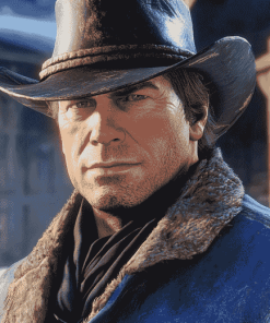 Arthur Morgan Animation Diamond Painting