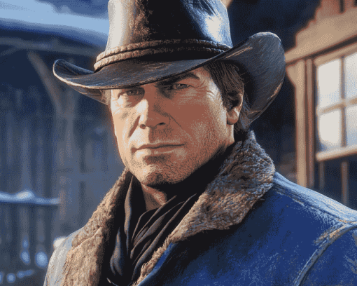 Arthur Morgan Animation Diamond Painting