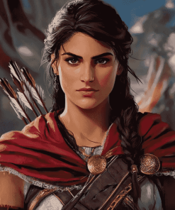 Assassins Creed Kassandra Diamond Painting