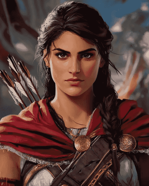 Assassins Creed Kassandra Diamond Painting