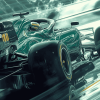 Aston Martin F1 Racing Cars Diamond Painting