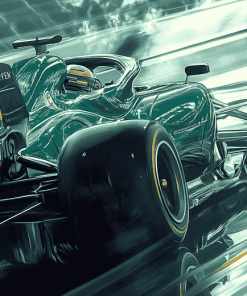 Aston Martin F1 Racing Cars Diamond Painting