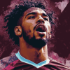 Aston Villa Star Douglas Luiz Diamond Painting