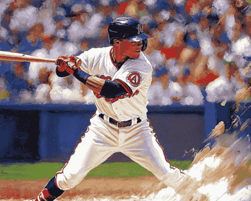 Atlanta Braves Baseball Diamond Painting