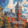 Auburn University Architecture Diamond Painting