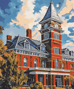 Auburn University Architecture Diamond Painting