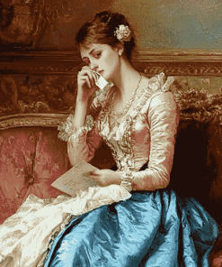 Auguste Toulmouche Ladies' Diamond Painting