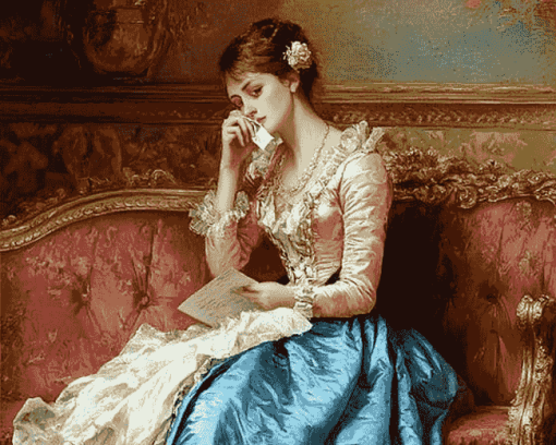 Auguste Toulmouche Ladies' Diamond Painting