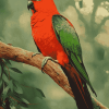 Austrailian King Parrot Bird Diamond Painting