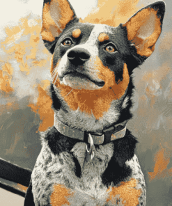 Australian Cattle Dog Animals Diamond Painting