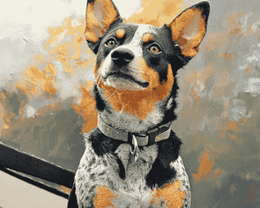 Australian Cattle Dog Animals Diamond Painting