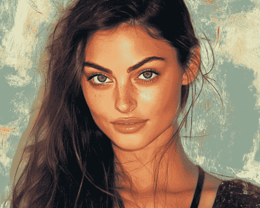 Australian Celebrity Phoebe Tonkin Diamond Painting