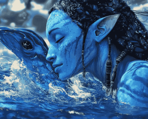 Avatar Way Of Water Fantasy Movie Diamond Painting