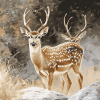 Axis Deer Diamond Painting