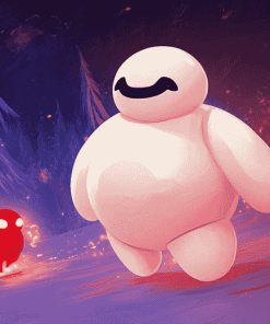 BAYMAX Cartoon Fun Diamond Painting