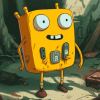 BMO and Jake Adventure Time Diamond Painting