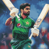 Babar Azam Cricket Star Diamond Painting