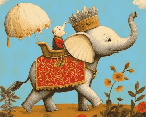 Babar's Adventures Diamond Painting