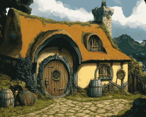 Bag End Animation Diamond Painting