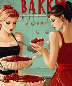 Baking Women's Humor Diamond Painting