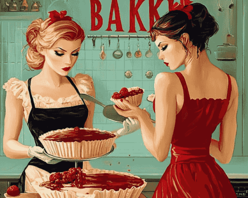 Baking Women's Humor Diamond Painting