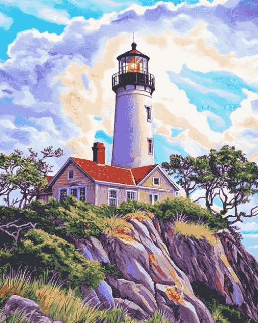 Bald Head Lighthouse North Carolina Diamond Painting