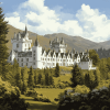 Balmoral Castle Diamond Painting