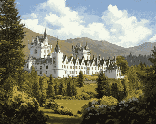 Balmoral Castle Diamond Painting