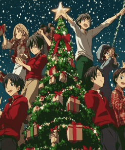 Barakamon Anime Holiday Diamond Painting