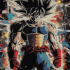 Bardock Anime Art Diamond Painting