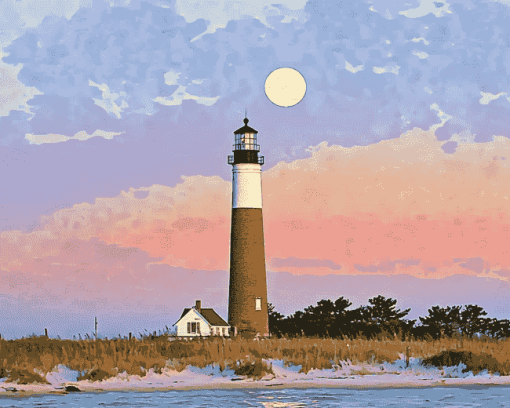 Barnegat Lighthouse Diamond Painting