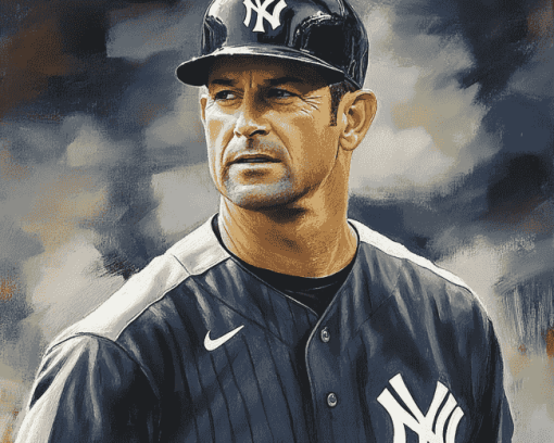 Baseball Icon Aaron Boone Diamond Painting